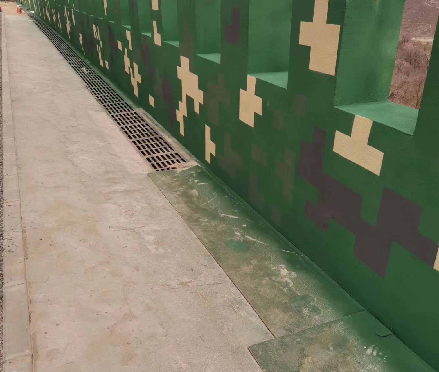 桂林围墙迷彩喷涂,数迷彩漆